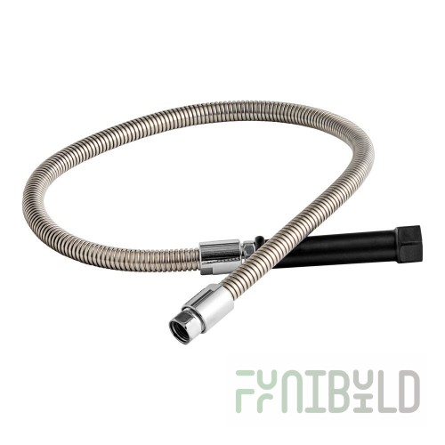Extra 96 Inch Stainless Steel Pre-Rinse Flex Hose with Grip, Krowne 21-136L