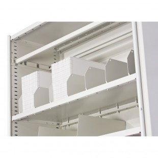 Perlick C5090-48BL 48 Inch Clamp-on Shelf Dividers Stainless Steel with Durability