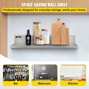 Klinger's Trading 2H-WS Polly Cutting Board Serving Shelf In Lieu Of Stainless Steel Shelf