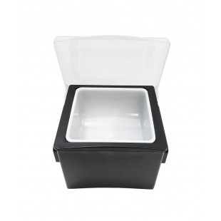 Tablecraft BCD1000 7-1/4 Inch Quart Extension Polypropylene Insert with Dishwasher Safe