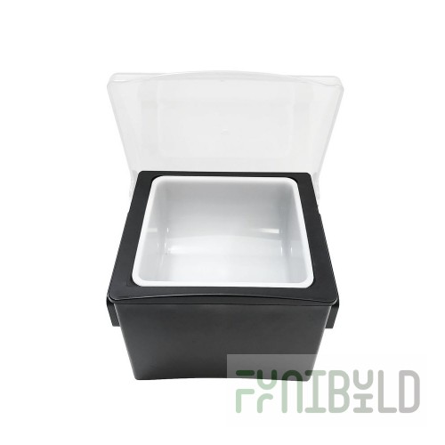 Tablecraft BCD1000 7-1/4 Inch Quart Extension Polypropylene Insert with Dishwasher Safe