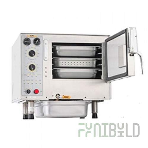 AccuTemp S34803D110 24 Inch Electric Boilerless Convection Steamer with Vacuum Cooking