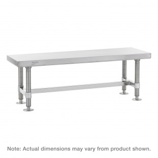 Metro GB1672S 16 Inch Gowning Bench Stainless Steel with Easy to Clean Surface