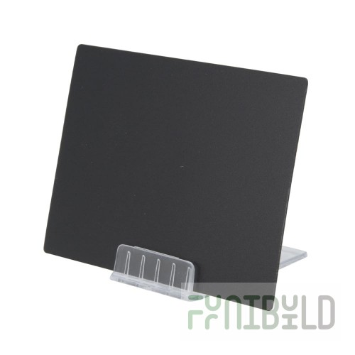 American Metalcraft TAGHLDTR 2-3/8 Inch Acrylic Mini Chalkboard Card Holder Pack of 10