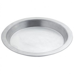 Tablecraft 10546 10-1/8 Inch Pie Pan Round Aluminum with Durable Design