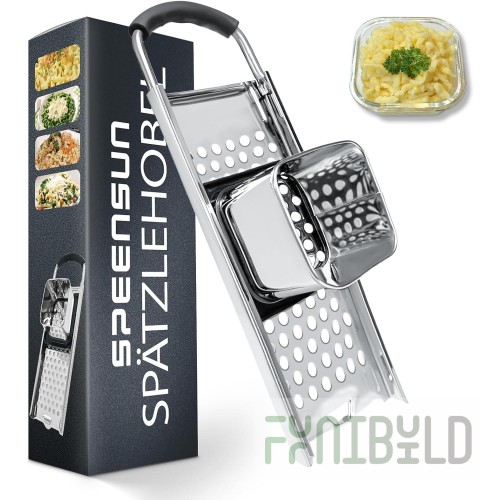 JB Prince U706 21 Inch Spatzle Maker with Bracket Stainless Steel