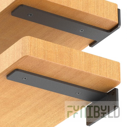 Atlas Metal USB-2 14 Inch Bottom Shelf Stainless Steel with Support