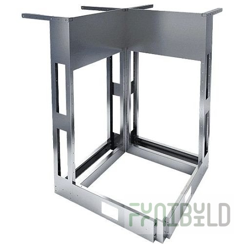 Frame for the bar module NBSKUN 5/7 (651x851x1102 in, with consoles for attaching a guest countertop)