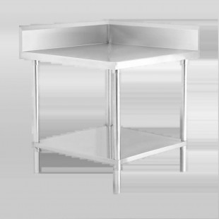 Corner wall table NBMSUN-7/7B (700x700x850 in, with side)