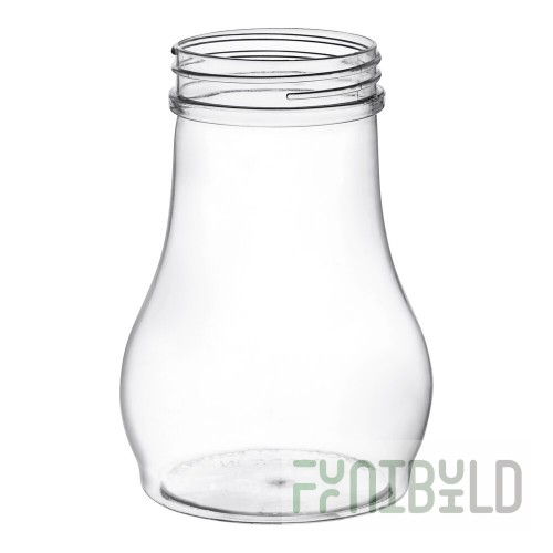 Vollrath 1212LJ Dripcut® 10 oz. Clear Polycarbonate Teardrop Syrup Server Jar