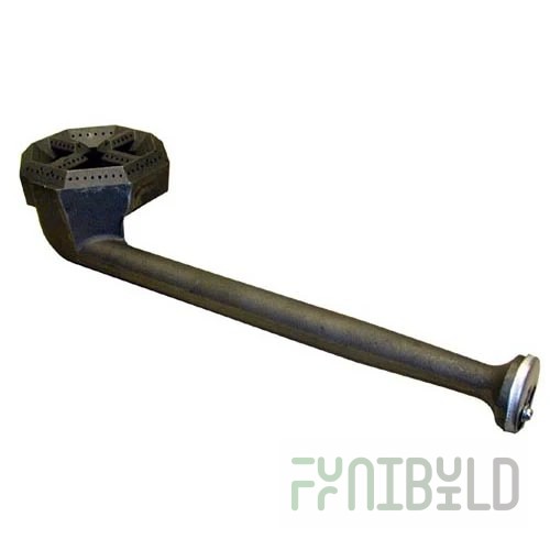 AllPoints 3019000 21.75 Inch Rear Burner Assembly Cast Iron - Garland Performer