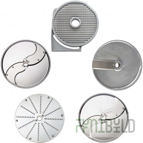 Eurodib 650148 Dito Sama Grating Disc For Parmesan (dia. 300 Mm) Stainless Steel