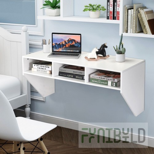 Wall-mounted table NBMSZKSO-7/7B (700x700x850 in, with side, with drip tray and rinser)