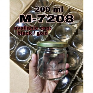 Jar 200 ml, D=170mm, with seal, bottom. D=160mm, h=21mm
