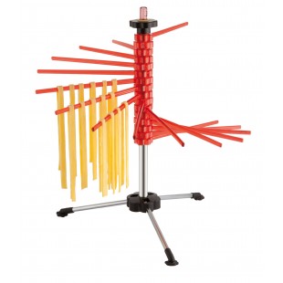 Louis Tellier N7999C 17 Inch Pasta Drying Rack with 16 Polycarbonate Rods