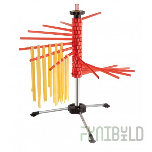 Louis Tellier N7999C 17 Inch Pasta Drying Rack with 16 Polycarbonate Rods