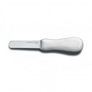 Dexter Russell S119PCP 3 Inch Wide Clam Knife High-carbon Steel White Handle