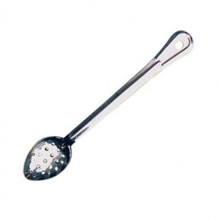 Winco BSPT-18 18 Inch Perforated Basting Spoon with Stainless Steel Handle