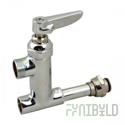T&S Brass TSB0155LNEZ Add On Faucet For Easy Install Pre Rinse Units
