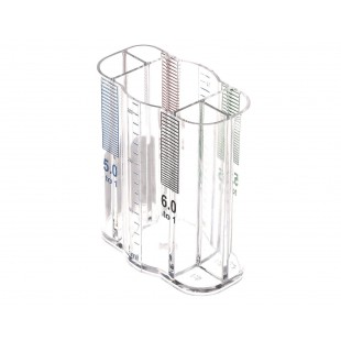 Multiplex 020003329 4.65 Inch Brix Cup With Funnel for Beverage Prep