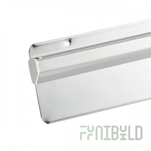 American Metalcraft TR30 30 Inch Marble Ticket Rack Stainless Steel with Plastic End Caps