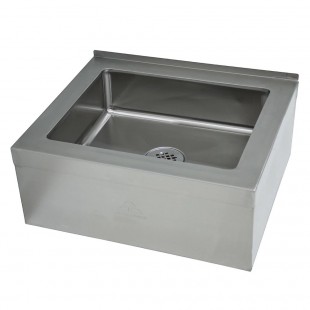 Advance Tabco 9-OP-20-EC-X 25 Inch Mop Sink Floor Mounted Stainless Steel with Bowl