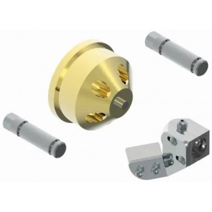 Sirman 28183116/40117112 Pasta Die #116 Penne 28183116 (w/ Diagonal Cutter Kit)