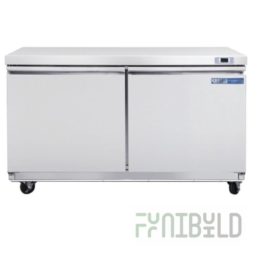 Hubert 69K-752 Kratos® Commercial Undercounter Refrigerator (2) Door (2) Adjustable
