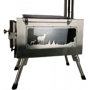 Wood Stone 6045-SSFLLRB 304 Stainless Steel Lower Stand with Front Sides Back