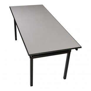 Forbes Industries REV2496MXE####-T#### 96 Inch High-pressure laminate Folding Table with Locking T-leg