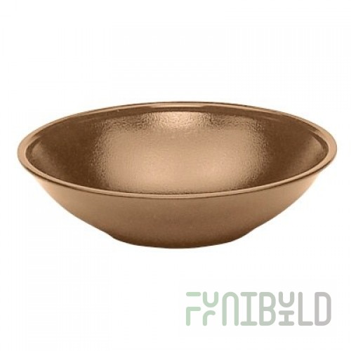 Cambro SB80174 31.2 Oz Budget Salad Bowl 8 Inch Diameter Beige SAN Plastic