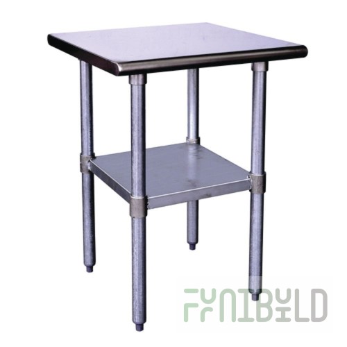 Hubert 28W-062 Kratos® 430 Stainless Steel Work Table 24