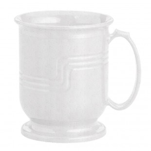 Cambro MDSM8480 Shoreline Collection Speckled Gray 8 oz. Insulated Mug - 48/Case