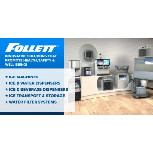 Follett HCD1810NBS Horizon Elite Air-Cooled Chewblet Ice Machine 1784 Lb/Day
