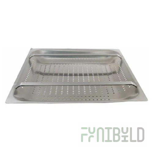 AllPoints E80-X015 21 Inch Stainless Steel Pre-rinse Basket with Rack Slide
