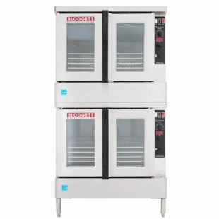 Blodgett ZEPH-100-G-ES DBL_NAT 38 Inch Gas Convection Oven Double-deck 45000 BTU