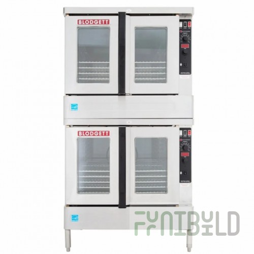 Blodgett ZEPH-100-G-ES DBL_NAT 38 Inch Gas Convection Oven Double-deck 45000 BTU