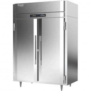 Victory HS-2D-1-GD 52 Inch Heated Cabinet Stainless Steel with Digital Thermometer