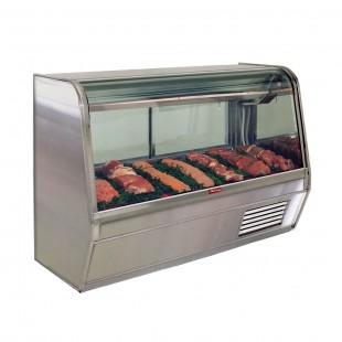 Howard-McCray SC-CMS32E-6-S-LED 74 Inch Red Meat Service Case Self-Contained