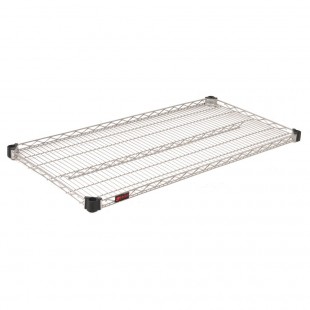 Eagle D1424V 24 Inch Add-A-Shelf Reverse Mat Shelf Wire Epoxy Gray Finish