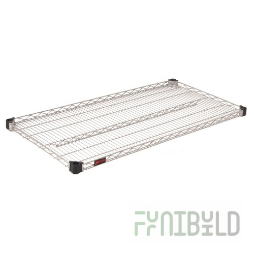 Eagle D1424V 24 Inch Add-A-Shelf Reverse Mat Shelf Wire Epoxy Gray Finish