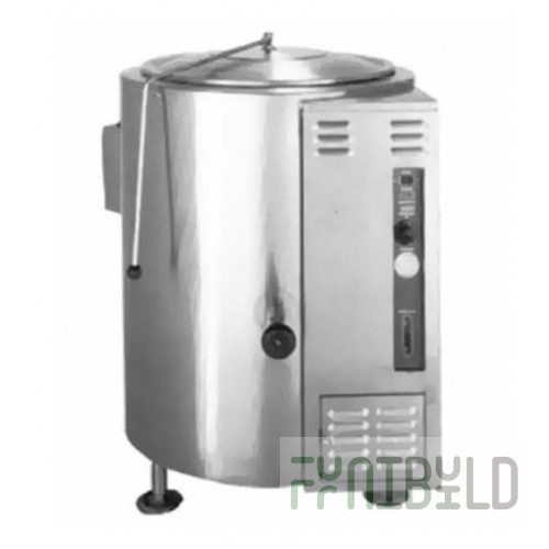 AccuTemp ALLGB-20F 34 Inch Gas Stationary Kettle 20 Gallon Full Jacket 63200 BTU