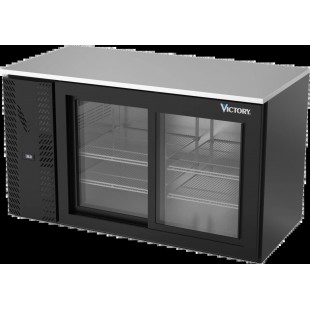 Victory VBB58HC-FG-S Back Bar Refrigerator Food Rated Two-section