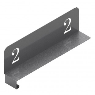 Cres Cor 1253 638 101112 K Shelf Dividers 3 Pcs Numbered 10 to 12
