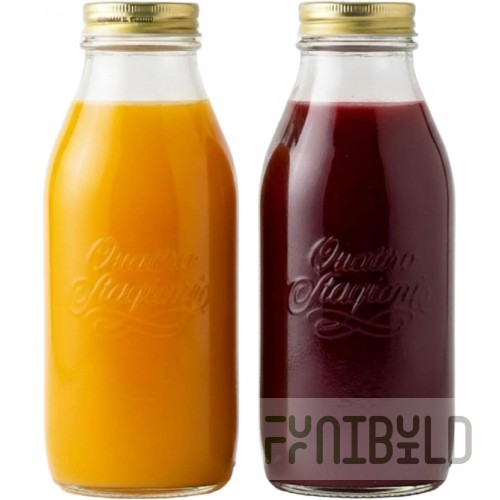Bormioli Rocco Quattro Stagioni from Steelite International 33.75 oz. Glass Bottle - 6/Case