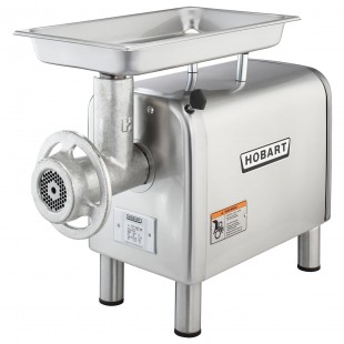 Hobart 4812+BUILDUP 12 Inch Bench Type Electric Meat Chopper 1/2 HP