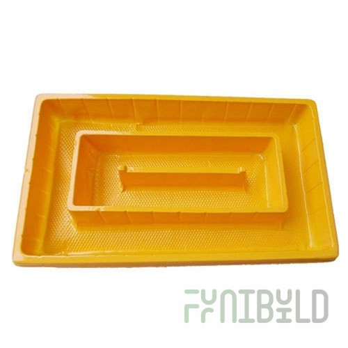 Tray 226x153x20mm, white/yellow M-2 A