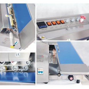Roller sealer with date Hualian FRM-810I (stainless steel)