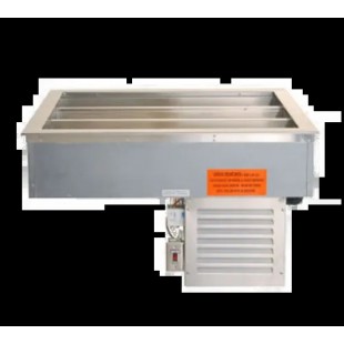 Duke ADI-1M-TC-P 18 Inch Tri-Channel Cold Food Drop-In Unit with Stainless Steel