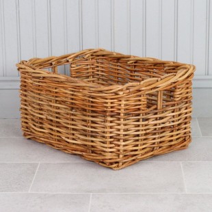 Omcan 43110 15 Inch Wicker Basket with Rectangular Design for Storage Omcan 43110 15 Inch Wicker Basket with Rectangular Design for Storage